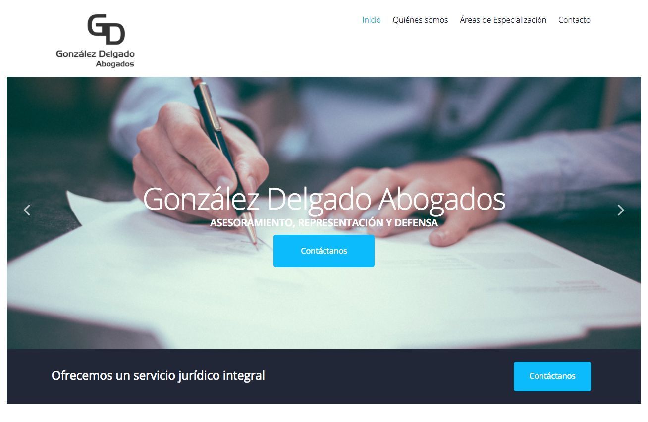 Web GDEAbogados Comunicacion